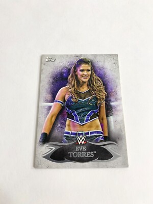 イヴトーレスwwe Eve Torres 2015 Topps Undisputed WWE Card # 61 | eBay