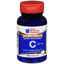 GNP Vitamin C 500 mg Tablets 100ct