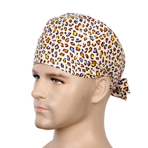 Womens/Mens Florals Printed Cap Scrub Hat/Cap Head Wear Adjustable Accessories - Picture 91 of 660