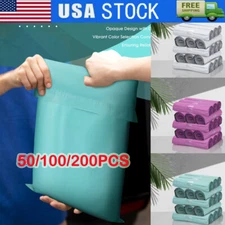 50-200PC Packaging Bag Courier Plastic Bag Opaque Design with Durable Waterproof