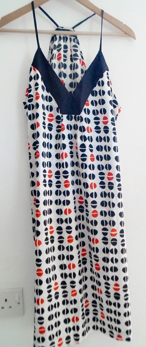 zara printed satin dress PRINTED SATIN EFFECT MIDI DRESS - Multicolored