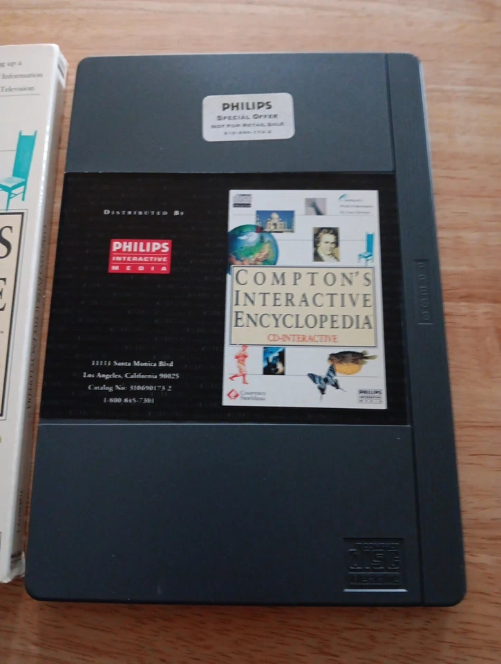 Philips Compton's Interactive Encyclopedia CD-Interactive Rare Game - Image 3 of 4