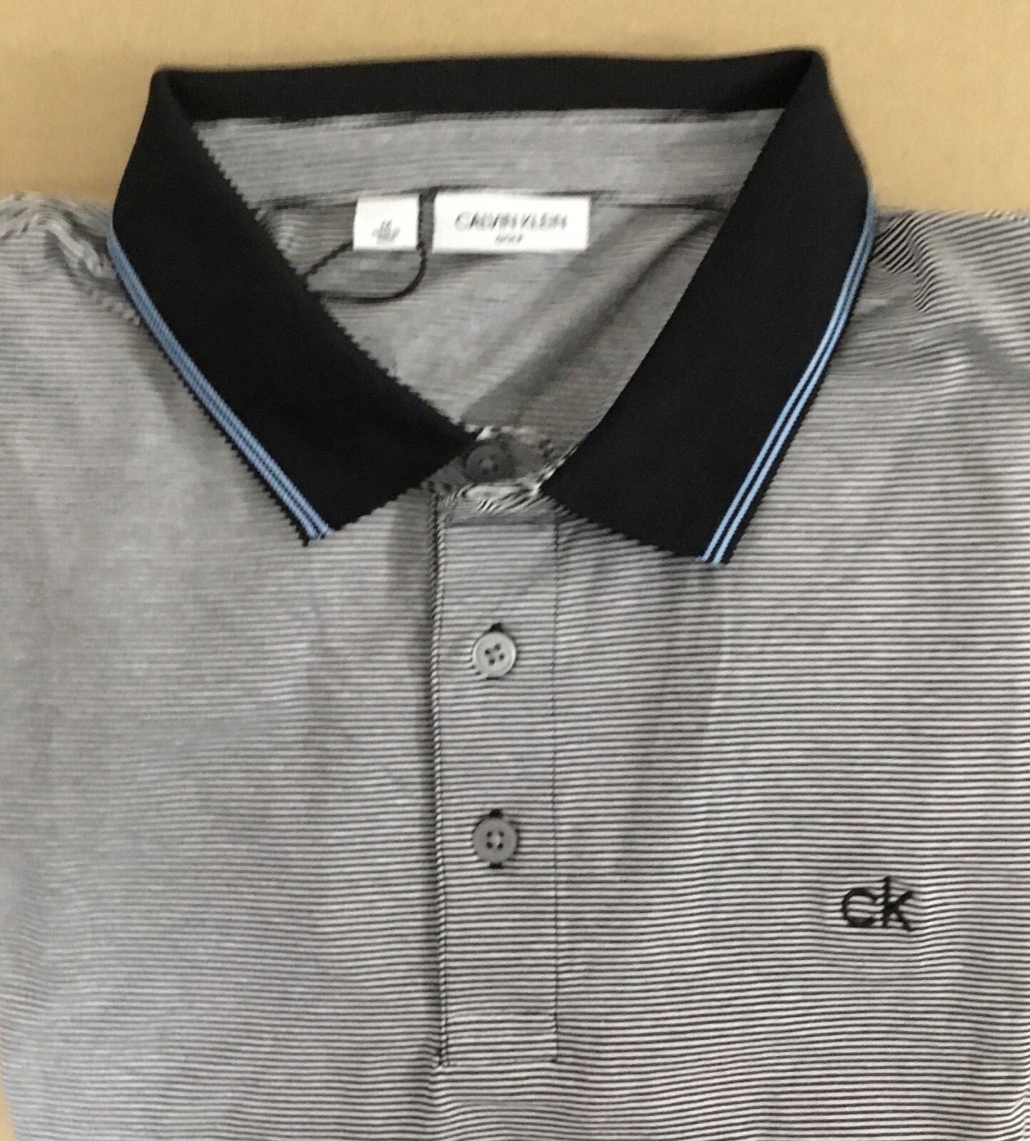 Calvin Klein Mens  Golf Polo Shirt  Size M