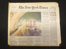 1998 OCTOBER 2 NEW YORK TIMES NEWSPAPER - NATO MAY ACT AGAINST SERBS - NP 7061
