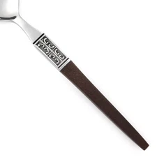 Ekco Eterna LA JOYA Stainless Steel Japan MCM Wood Silverware CHOICE Flatware