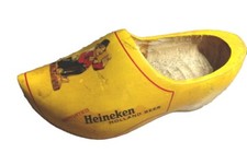 Heineken Holland Beer Wooden Shoe Clog Vintage Collectible Advertising Dutch