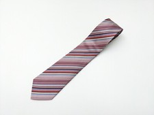 Paul Smith Pink Signature Multi Stripe Classic Tie RRP: £110