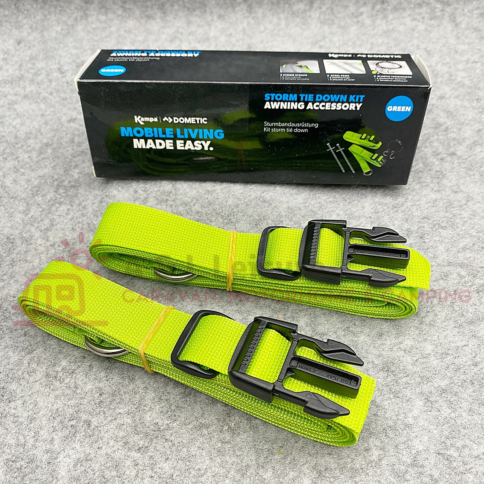 Kampa Dometic Storm Straps, Kampa Awning Tie Down Kit, Caravan
