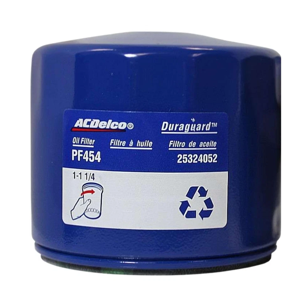 Juego de 3 filtros de aceite AC Delco GM PF454 para Buick Cadillac Chevy GMC Olds Pontiac Foto 2 de 4