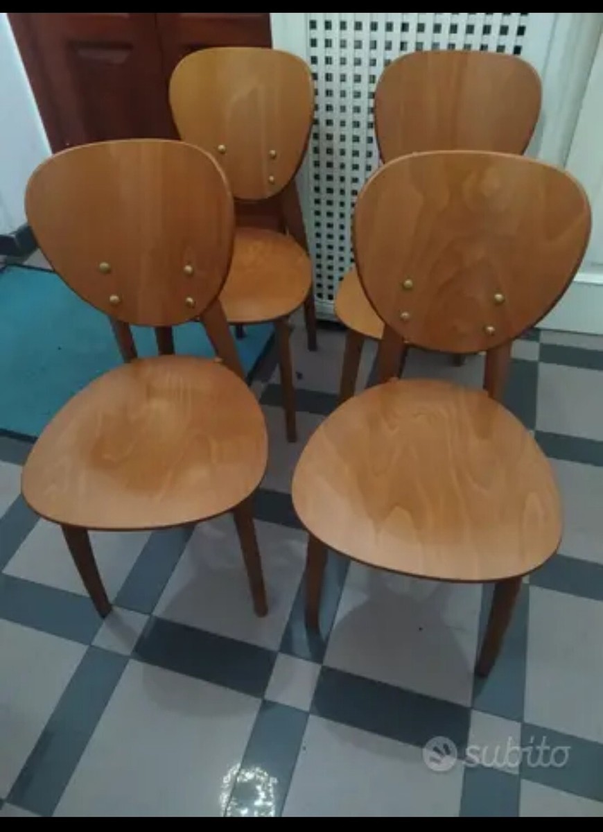 Calligaris Sedie Vintage Ciliegio