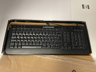 New M30TP Genuine Spanish Latin Alienware Slim Gaming Keyboard SK-8165 Wired USB