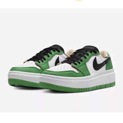 Nike Air Jordan 1 Elevate Low SE  Lucky Green / White Damen Größe UK 9,5 EU 44,5