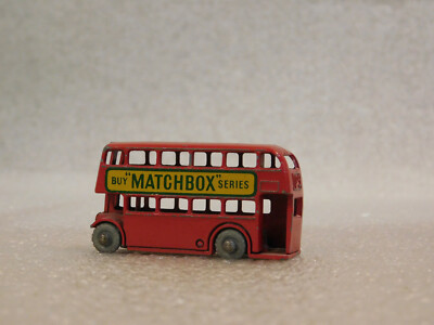 5 LONDON DOUBLE DECKER BUS LESNEY MATCHBOX NO MINT BOXED