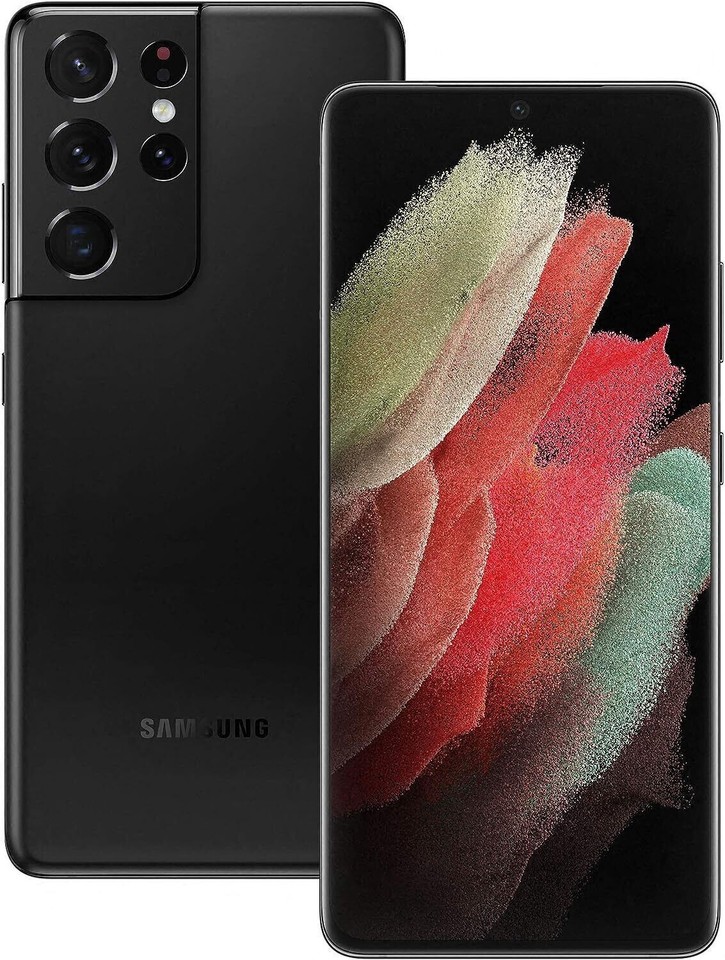 SAMSUNG GALAXY S21 ULTRA 512GB 5G BLACK SIM FREE MOBILE PHONE UNLOCKED