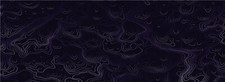 Topographic Purple Map Motorcycle Scooter Bike Graphic Vinyl Decal Car Wrap Cart