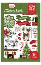 Echo Park Paper CHRISTMAS MAGIC Scrapbook Sticker Book