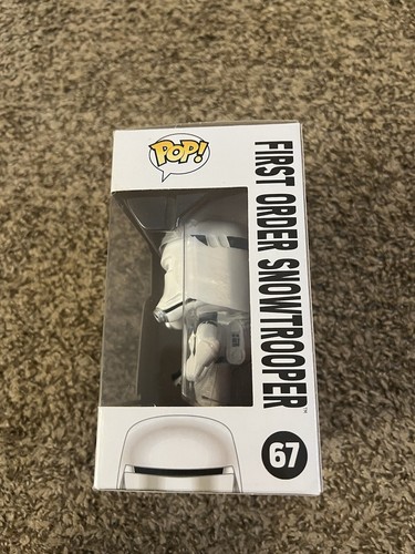 Funko Pop! Vinilo: Star Wars - Snowtrooper (primer pedido) #67 - Imagen 3 de 6