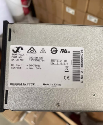 one  For Used Eltek Smartpack R 242100.120 Communication Power Monitoring Module