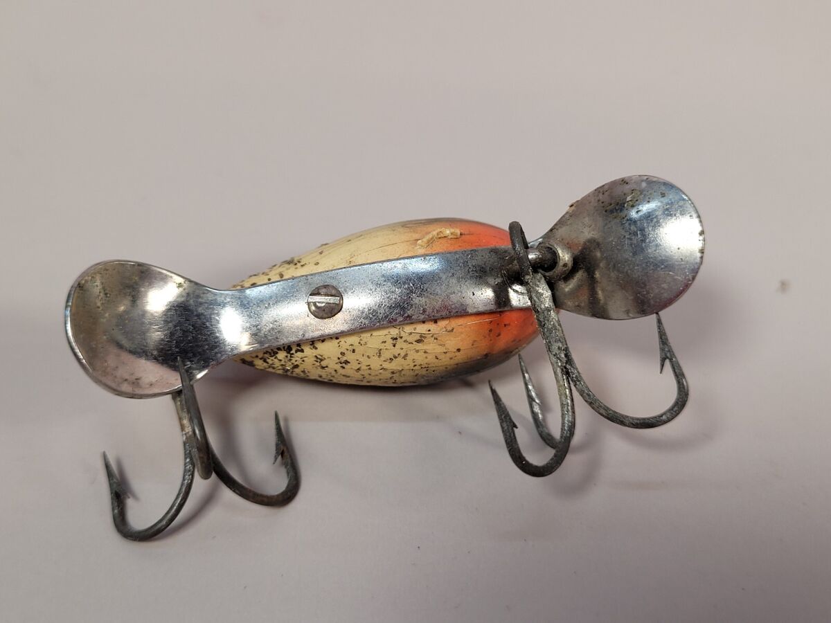 Vintage Wood Fishing Lure Shakespeare Dopey | eBay Vintage Wood Fishing Lure Shakespeare Dopey | eBay