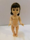 Madame Alexander 8"Girl Doll, Nude, Light Skin, Brown Hair & Brown Eyes~Restrung — photo 1