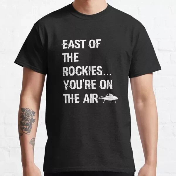 Classic Art Bell East of the Rockies Vintage T-Shirt