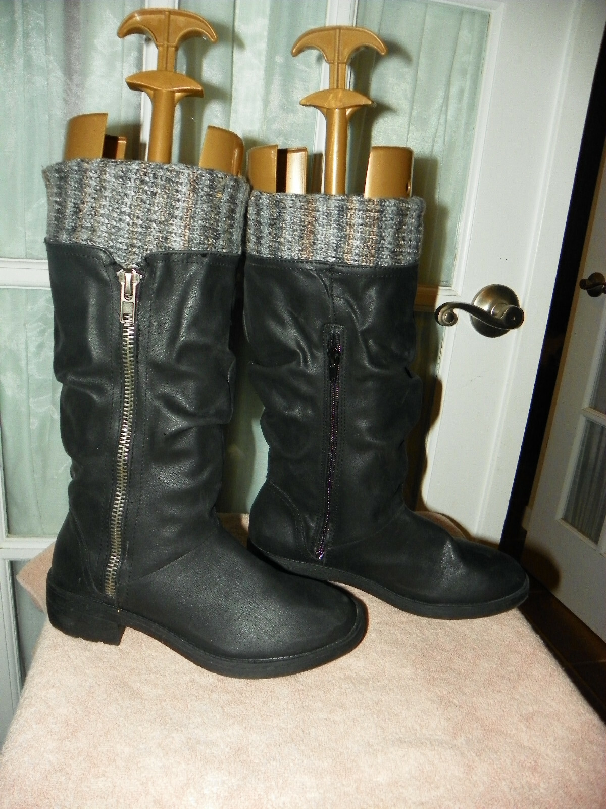 Rocket Dog Women's Size 8 M Black Slouch Winter Boots eBay