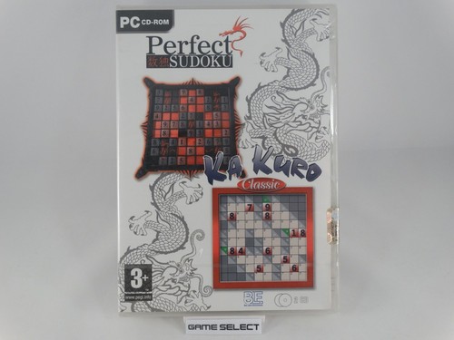 Perfect Sudoku & Ka Kuro Classic PC Computer - Original Neu Versiegelt