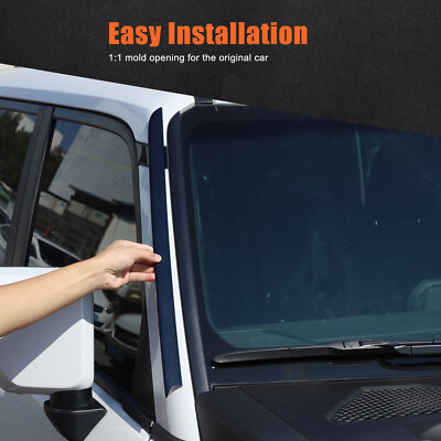 Front Windshield Molding Trim Strips For Toyota Land Cruiser Prado