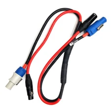 ProX 3 ft Dual Powercon XLR Link Audio Power Signal Cable for Line Array Systems