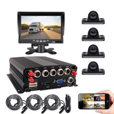 GPS 4G Wifi 1080P Truck DVR MDVR Video Record Mini Starlight Camera APP Monitor