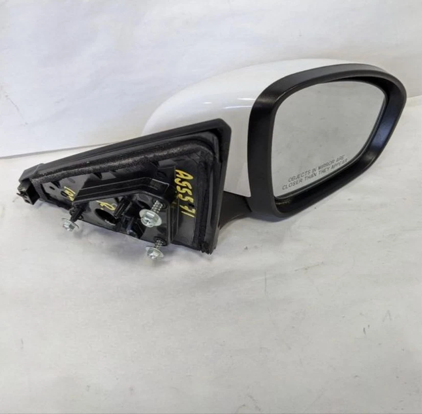 Espejo retrovisor puerta Nissan Sentra 2020-2024 pasajero derecho blanco térmico OEM Foto 2 de 4