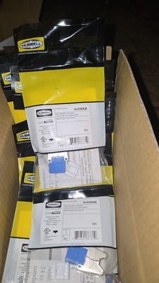 15 pc Hubbell Premise Wiring NEXTSPEED 6a Keystone Jack HJU6AB