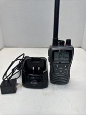 Cobra Marine HH350 Floating Handheld VHF LCD RadioGrey Orange W/ Charging Base