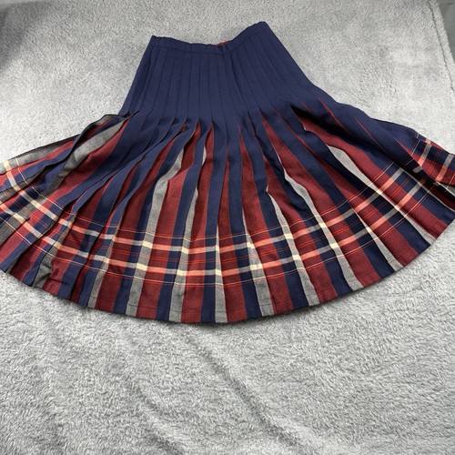 Gleneagles of Scotland Damen Faltenrock 14 Wolle Vintage wendbar BESCHREIBUNG LESEN - Bild 2 von 12