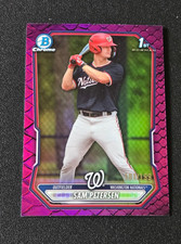 2026 Bowman Baseball Chrome 1st Sam Petersen REPTILIAN FUCHSIA /199 #BCP-122