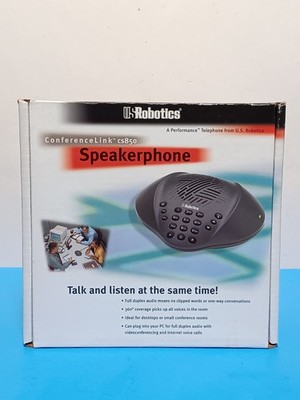 NEW US Robotics ConferenceLInk CS850 Speakerphone Conference Call Telephone. NIB