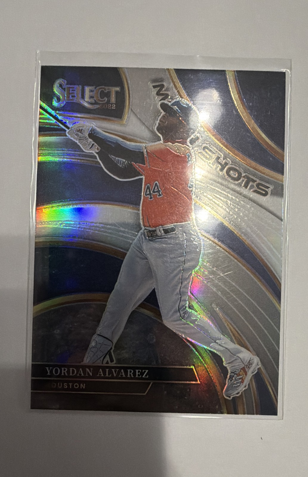 2022 Panini Select - Moonshots Yordan Alvarez #MS6 Holo Prizm