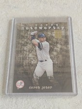 2001 Derek Jeter Topps Noteworthy