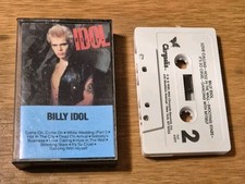 Billy Idol Cassette Tape 1982 Self Tilted