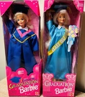 Lot Graduation Barbie Doll VTG Class of 1996 & 1998 Doll New In Box