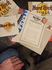 Beatles Dust from The Cavern Club - Liverpool - Hard Rock Cafe 20th Anniversary