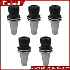 Findmall 5PCS 2.76" CAT40-ER32 COLLET CHUCK-8 CHUCKS Balanced G2.5/25000RPM