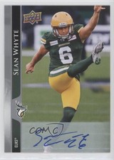 2021 Upper Deck CFL Auto Sean Whyte #132 Auto 05ux
