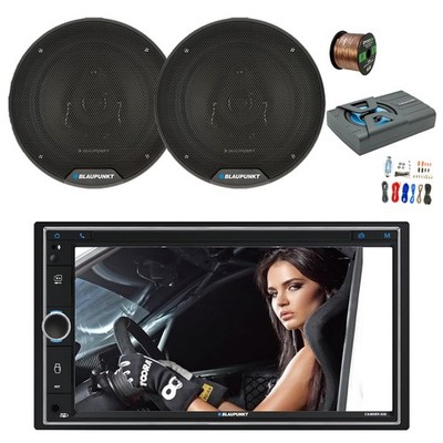Blaupunkt CAMDEN 450 7  Touchscreen Radio, 8'' Sub,Kit, 2x 6'' 40W Speaker,Wire