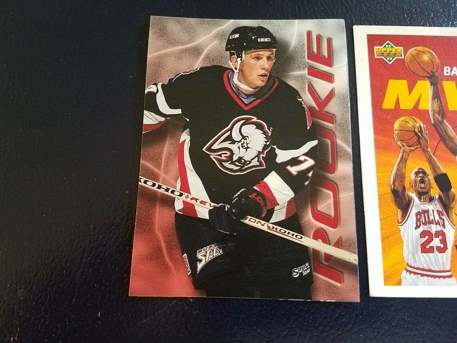 Jay McKee Buffalo Sabres 1996 - 1997 Fleer Ultra Rookies NO NAME ERROR