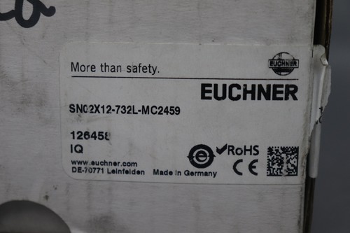 Euchner SN02X12-732L-MC2459 Näherungsreferenzschalter 126458 24VDC Unused OVP - Bild 2 von 9