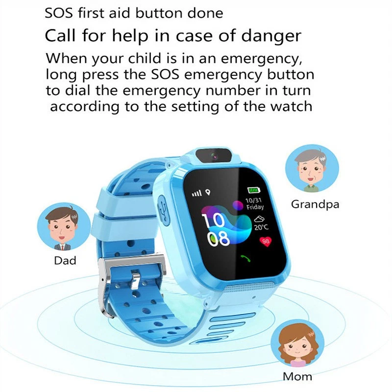 New LT11 Kids Phone Watch! Camera, GPS Multilingual Ideal for Export - Image 4 of 4
