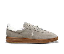 Image of Polo Ralph Lauren Bedford PP Trainers Sneaker Grey White UK Size 10 | RRP £120