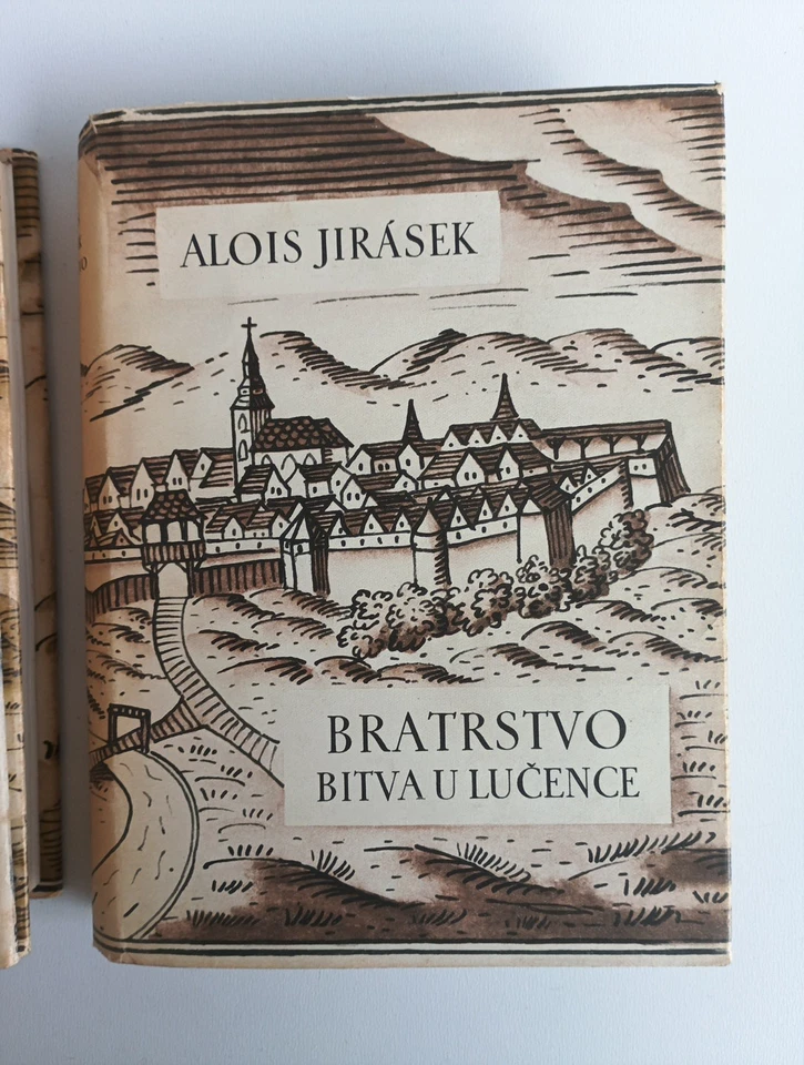 1951 🇨🇿 A. Jirásek, Bratrstvo I.-III., Ilusr. A. Kašpar!, Mit umschlag,  *273* - Bild 3 von 4