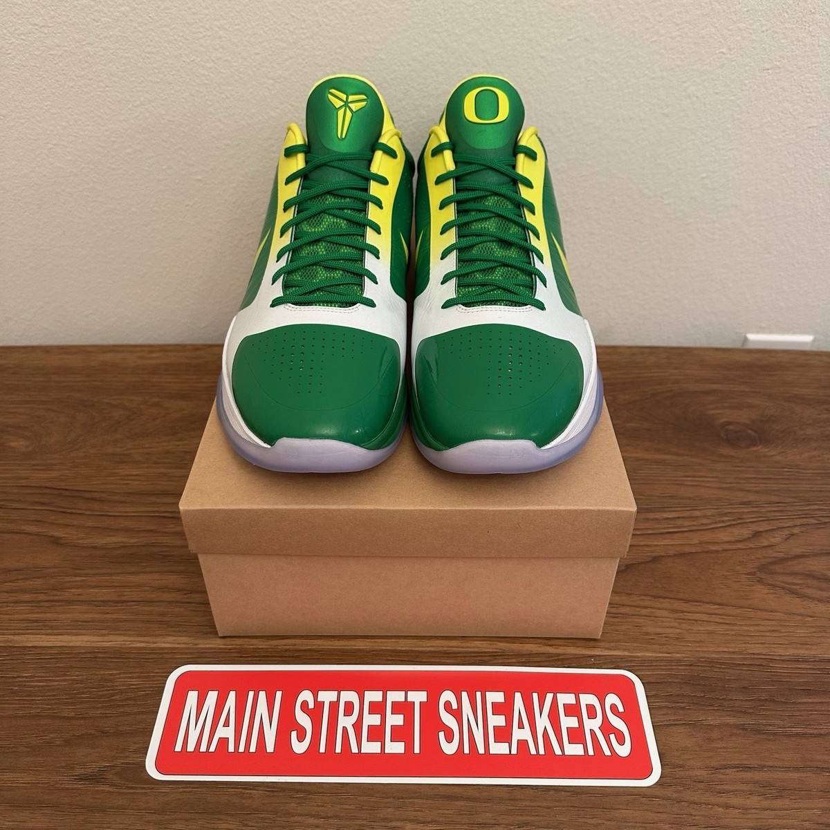 Nike Kobe V 5 Protro Oregon Green Size 16 New PE Player Exclusive